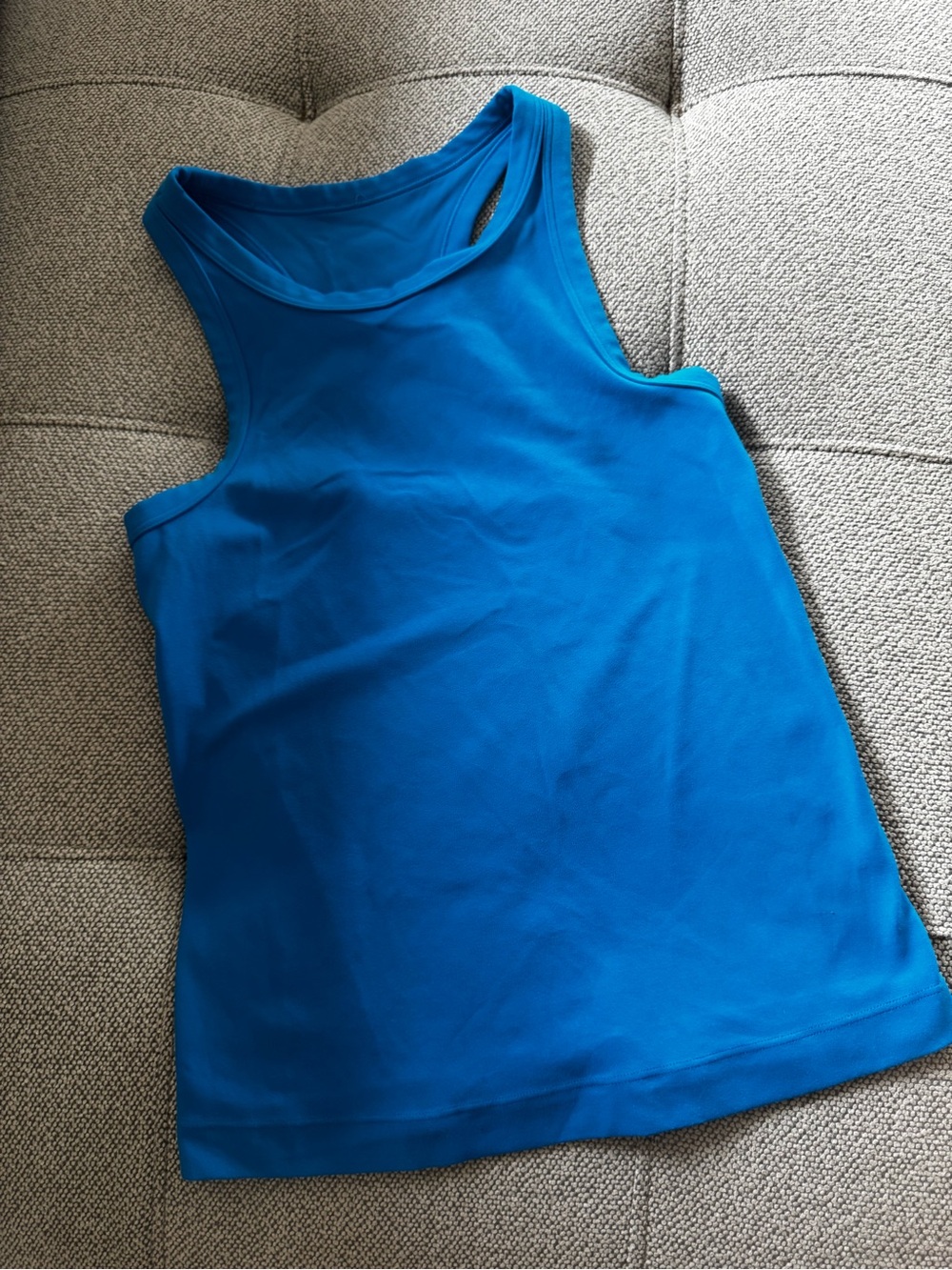 lululemon athletica Electric Blue align waist lenght Tank top size 2